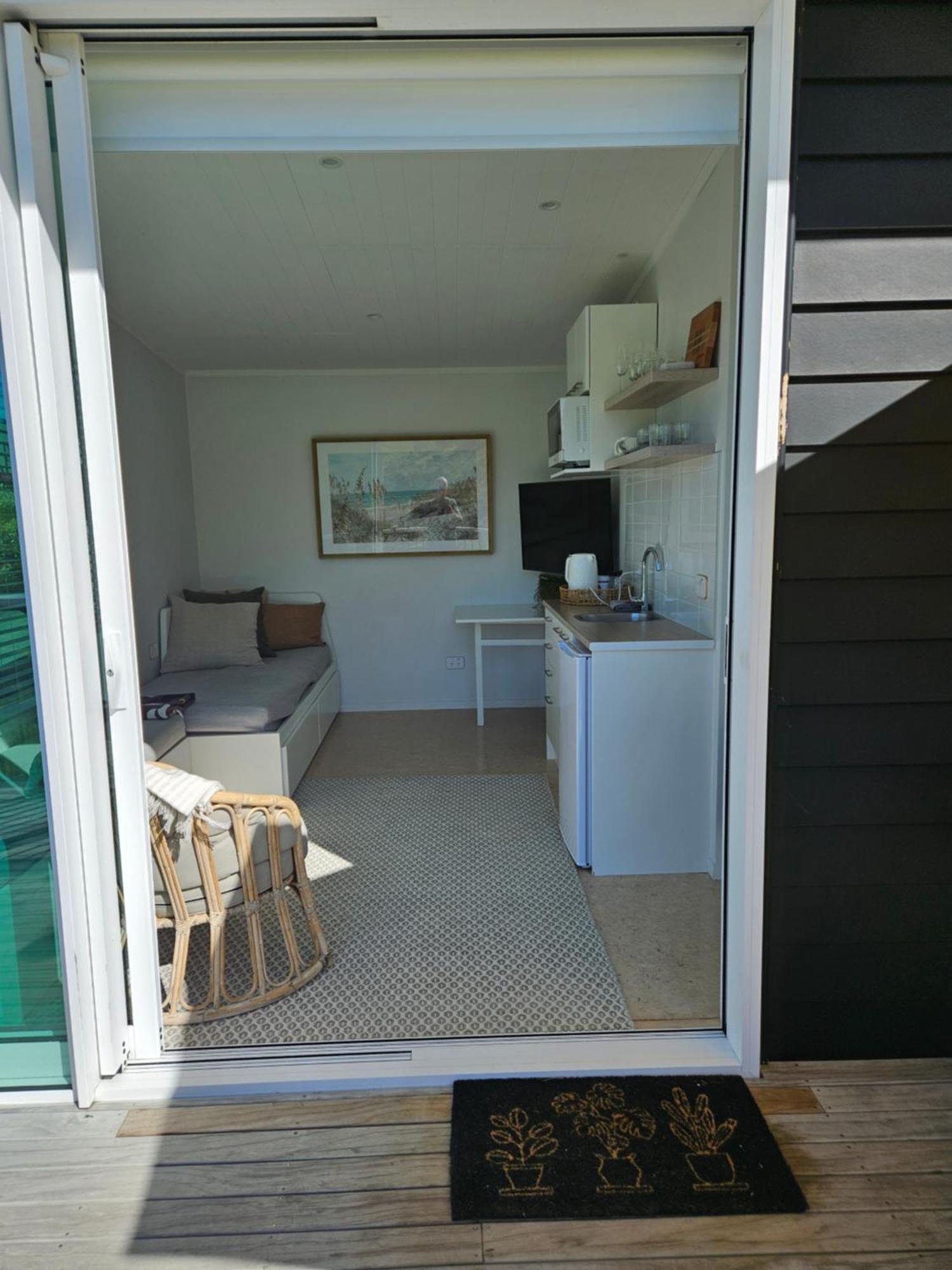 Waihi Beach Toroha Cosy Cabin Bagian luar foto